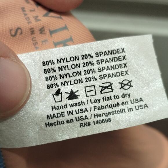 Tavik NWT Size Small Zepplin Swimsuit Separates Desert Clay Bikini TOP Only - Picture 5 of 6